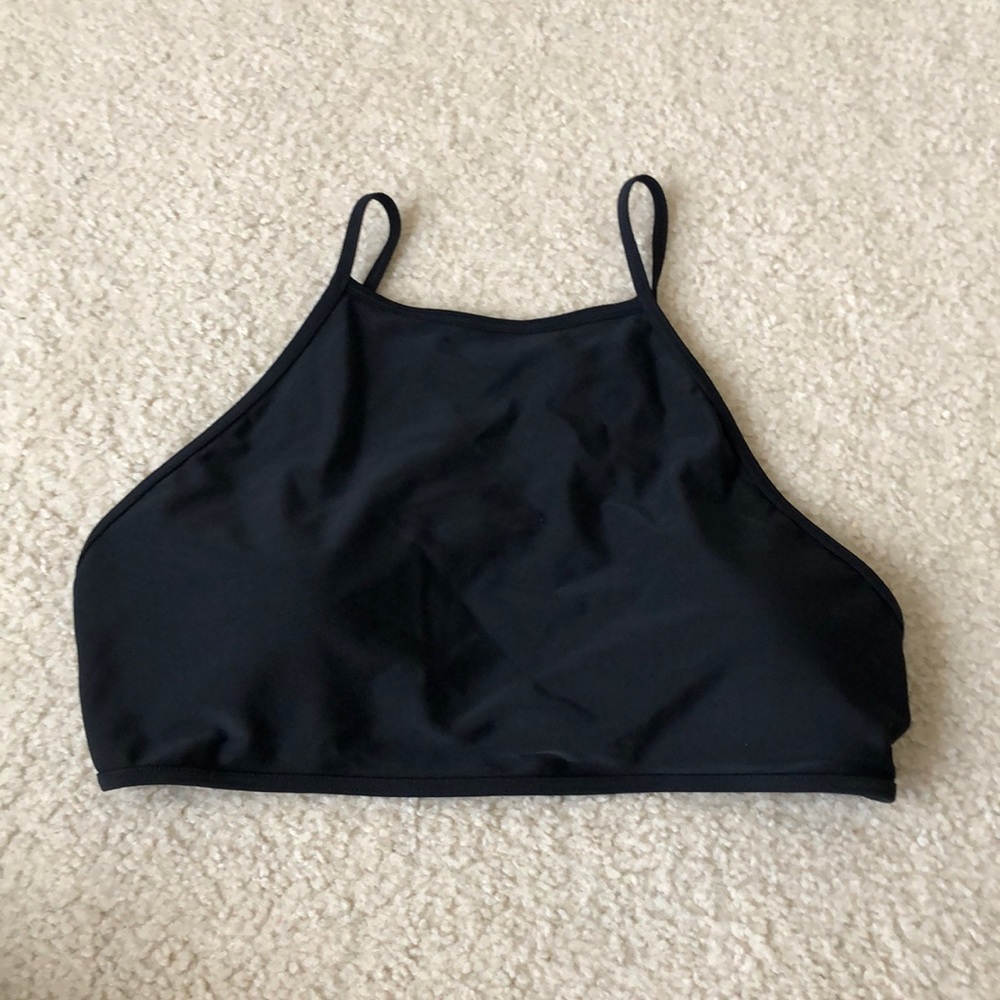 Aerie High neck Bikini Top
